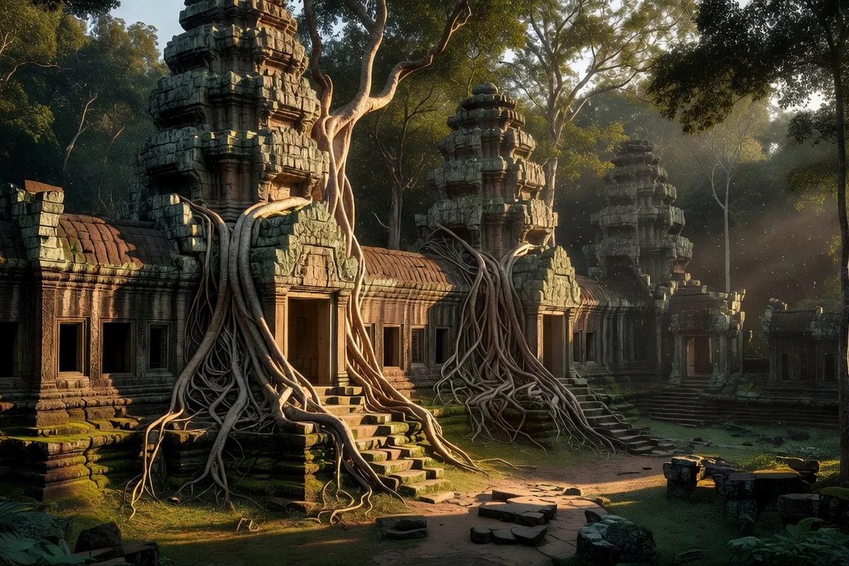 Angkor : carnet de terrain dans la capitale de pierre des rois khmers