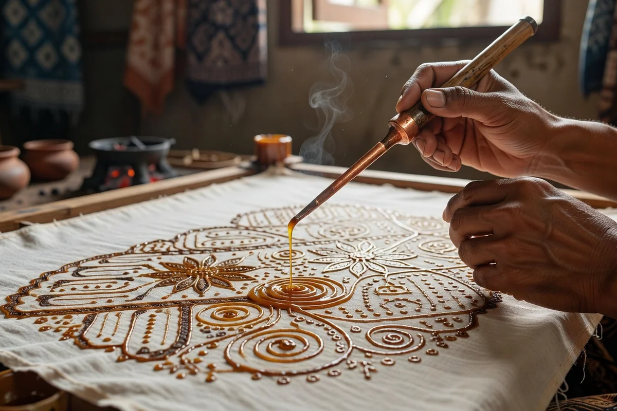 Le batik indonesien : la teinture a la cire et ses motifs