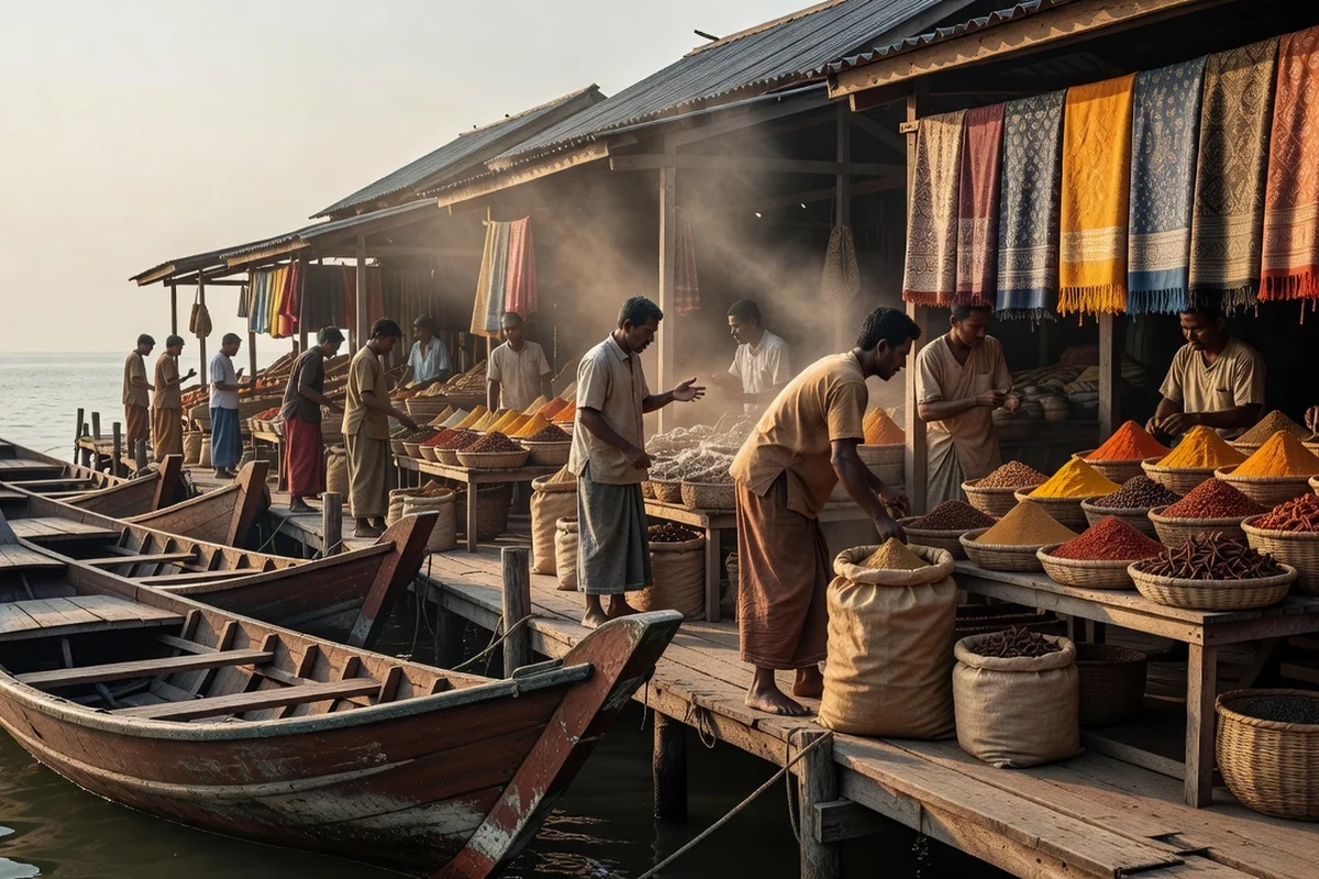 Histoire du commerce et de l'artisanat en Asie du Sud-Est