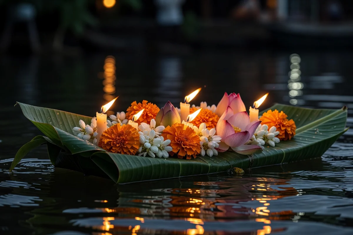 Loy Krathong : la nuit ou la Thailande confie ses vœux a l'eau