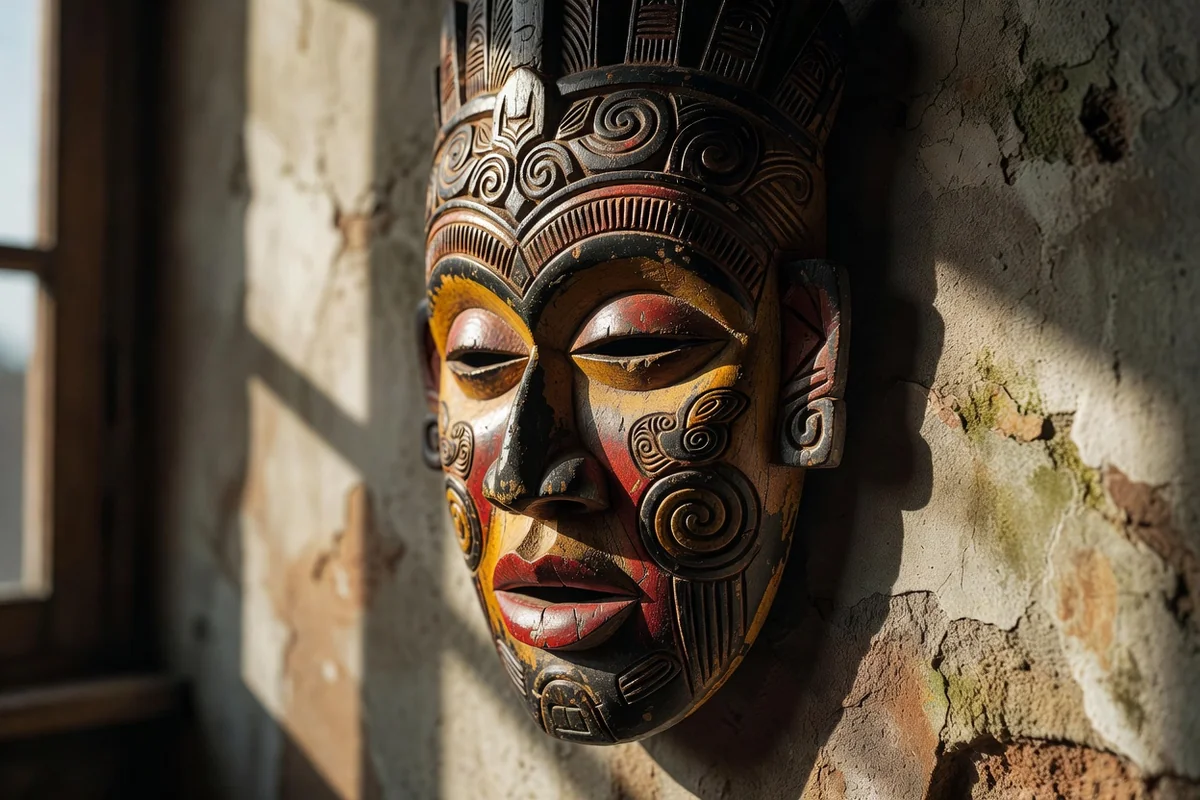 Masques tribaux de l'Himalaya : origines et symbolique