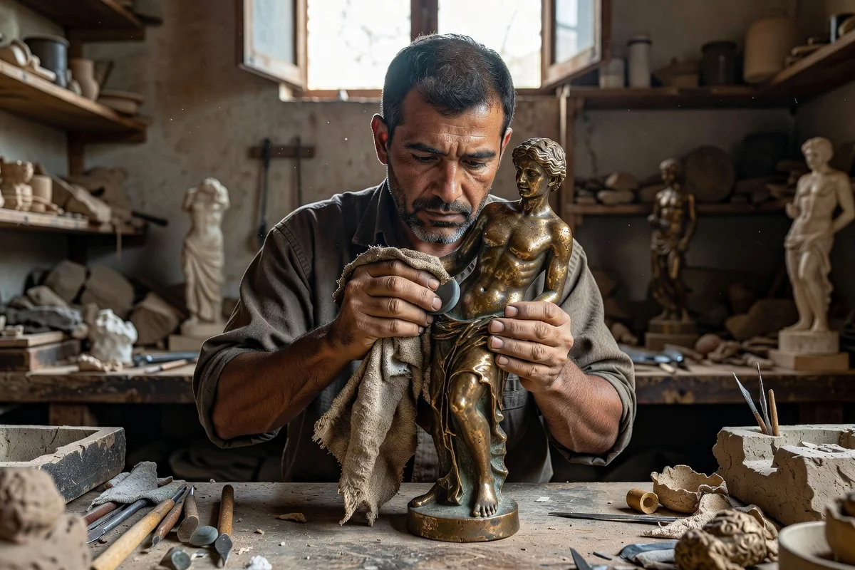 bronzes statuettes asie reconnaitre objet traditionnel
