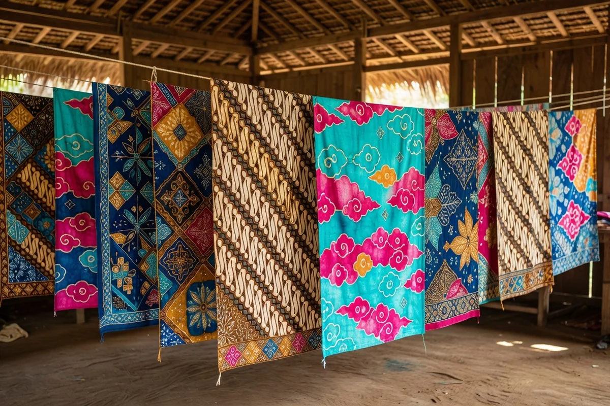 Le batik indonésien : la teinture à la cire et ses motifs